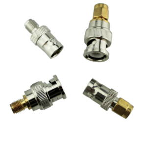 Walkie Talkie Radio Wireless LAN Devices Coaxial Cables External Antennas 4pcs SMA to BNC RF Adapter Connector Kits