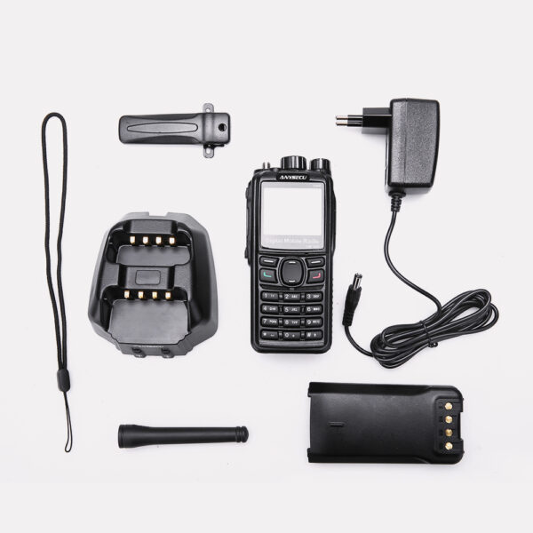 Newest Anysecu DM960 Dual Mode Digital / Analog TDMA DMR Radio DM-960with Dual Slot Charger - Image 2