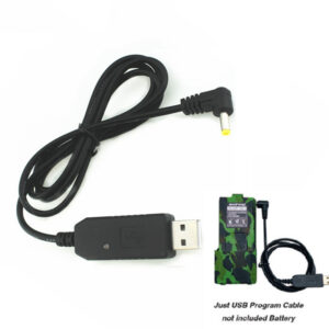 Portable USB direct Battery Charge Cable for Baofeng UVB3 5R 3800mah Battery