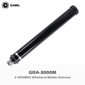 Free Shipping GRA-3000M Wideband 2-3000MHz FRP Fiberglass Mobile Antenna