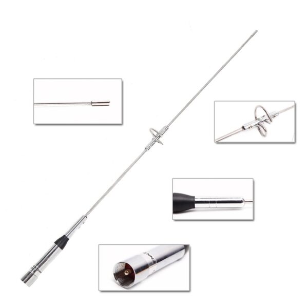 Nagoya NL-770S Antenna 150W Dual Band For VHF UHF YAESU FT-8800R FT-2800M FT-1900R SSB Vehicle Radio - Image 3