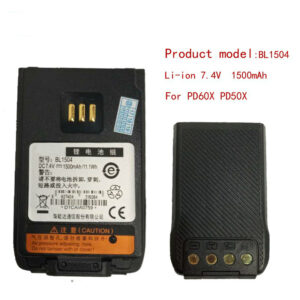 Hytera BL1504 li-on 7.4V 1500mAH Battery for HYT PD60X PD50X Radio
