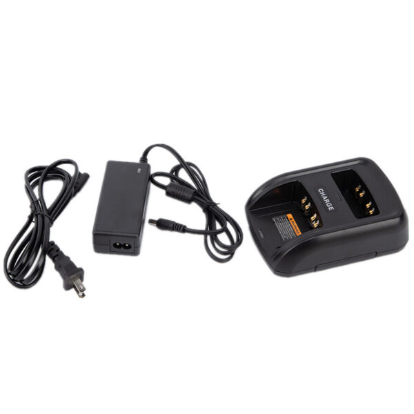 New Smart Dual Ports Charger for Motorola GP338 GP360 GP388 GP344 HT1250