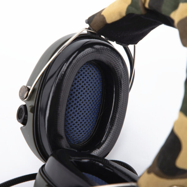 Military Standard Aviation Tactical Walkie Talkie Anti-Noise Sordin Headphone - Image 4