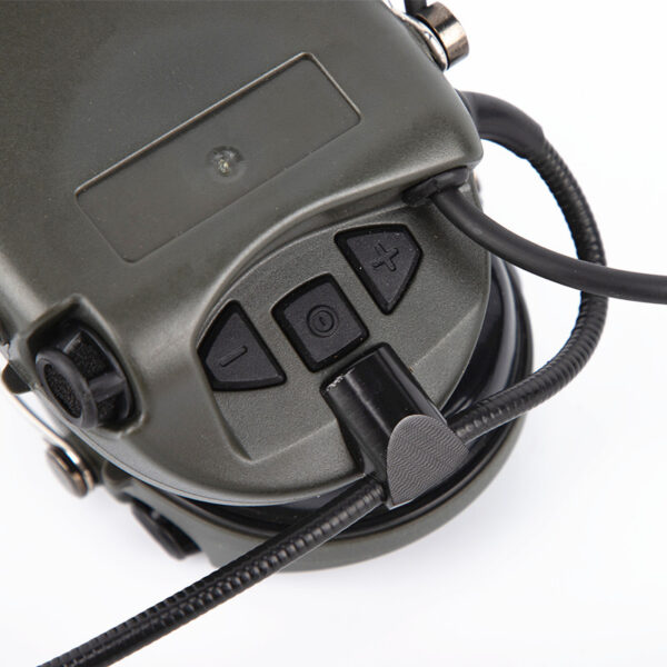 Military Standard Aviation Tactical Walkie Talkie Anti-Noise Sordin Headphone - Image 5