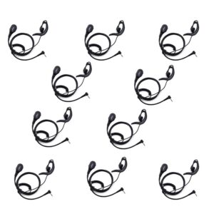 10pcs Motorola T60 EM1000R MR350R MD200TPR etc Transceiver New PTT Microphone Earpiece