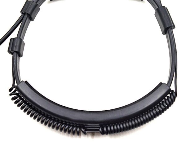 2pcs Motorola APX6000 XiR P8208 DGP4150 DP3401 etc Finger PTT Throat Mic Headset - Image 3