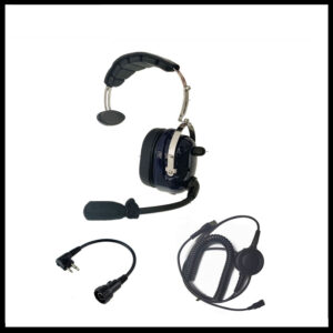 For Most Motorola 2pins Radios One sided Heavy duty Noise cancelling Earphone