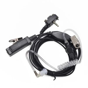 1Pin PTT Earpiece Headset Mic for Vertex Standard VX-298 VX-350 VX-400 VX-454