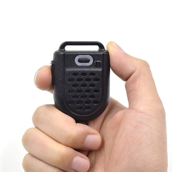 Two-way Radio Mini PTT Mic for Kenwood Baofeng 5R Series BF-888S GT-3 TYT Puxing HYT H777 - Image 2