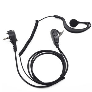 Vertex Standard VX231 VX261 VX351 VX-417 VX-451 EVX-531 EVX-534 Radio PTT Mic Earhook Earpiece