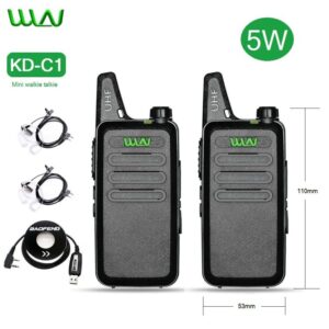 Free Shipping Cheap 2pcs WLN KD-C1 Mini Walkie Talkie