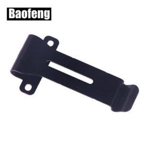 For many Kenwood TK3118 TK308 Baofeng UV5R 5RA 5RB 5RC 5RD 5RE 5RA+ 5RE+ Metal Back Clip