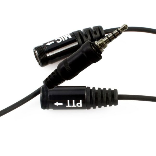 Yaesu Motorcycle Helmet Headset Microphone for Vertex VX-6R VX-7R Radio - Image 2