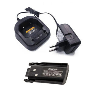 for Baofeng UV82 UV-82 UV-82HX UV-82HP UV-82L Walkie Talkie Desktop Charger Battery
