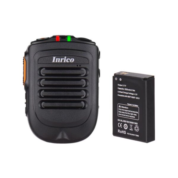 Inrico B02 Bluetooth Speaker Microphone PTT for Android & iOS Phone - Image 5
