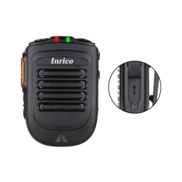 Inrico B02 Bluetooth Speaker Microphone PTT for Android & iOS Phone - Image 4