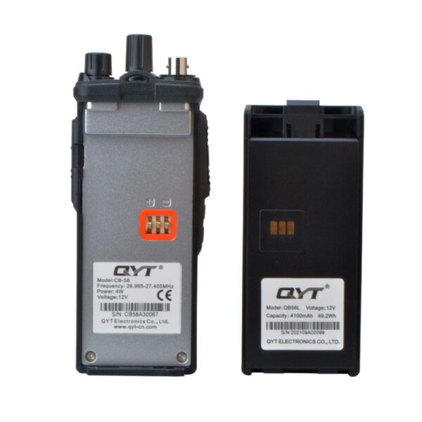 QYT Li-ion Battery 4100mAh For QYT CB-58 Walkie Talkie - Image 2