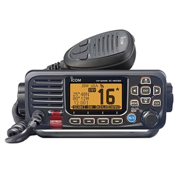 ICOM IC-M330G VHF Marine Radio GPS Waterproof  Marine Transceiver