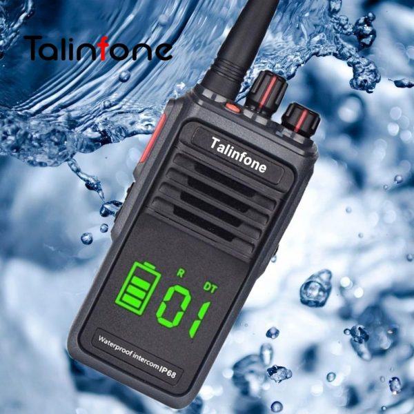 Talinfone M23 Plus UHF VHF Walkie Talkie IP68 Waterproof 10W Powerful Radio - Image 4