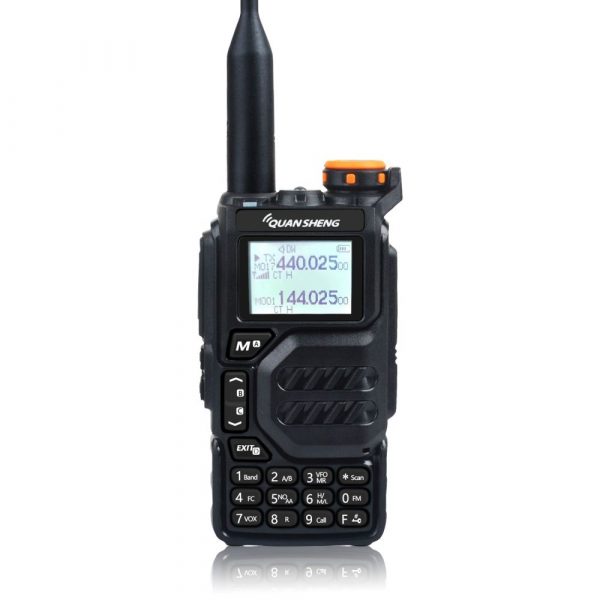 Quansheng UV-K5 Walkie Talkie 50-600MHz Air Band DTMF Scrambler Wireless Frequency Copy NOAA FM Radio