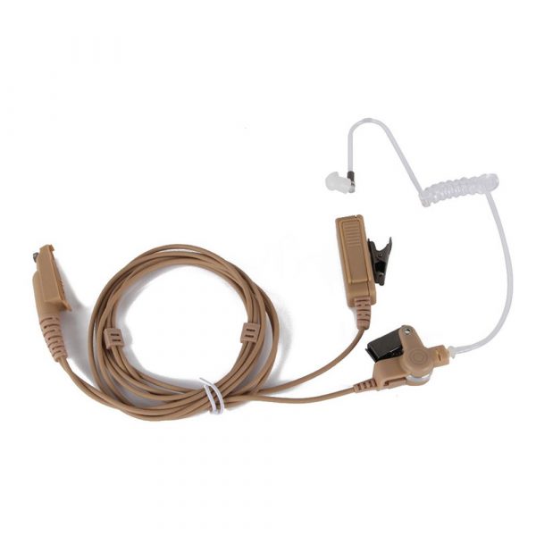Motorola Radio Flesh Color Covert Acoustic Tube Earpiece for GP328Plus GP344 GP388 GP688 - Image 2