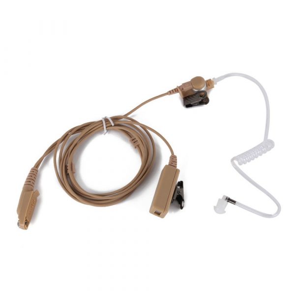 Motorola Radio Flesh Color Covert Acoustic Tube Earpiece for GP328Plus GP344 GP388 GP688