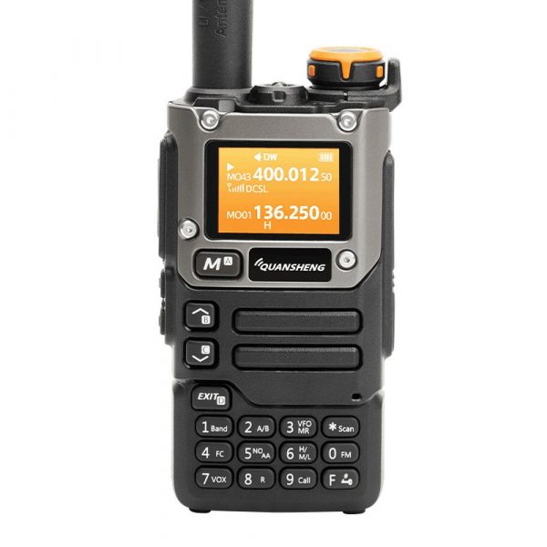 Quansheng UV-K6 Walkie Talkie Handheld Transceiver VHF UHF Radio AM FM Radio
