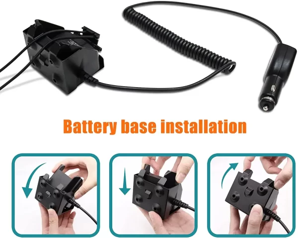 Walkie Talkie RLN6433A RLN6433 Vehicle Travel Car Charger for Motorola XPR7550 XPR6550 XPR6350 XPR3500 APX4000 XiR P8268 Two Way Radio - Image 3