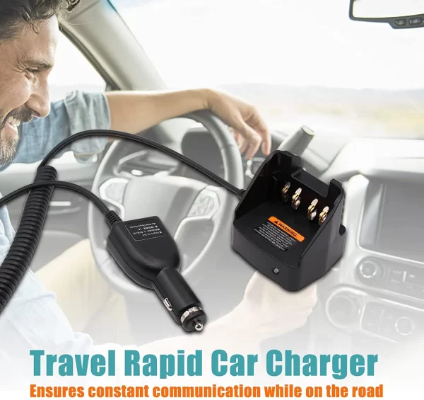 Walkie Talkie RLN6433A RLN6433 Vehicle Travel Car Charger for Motorola XPR7550 XPR6550 XPR6350 XPR3500 APX4000 XiR P8268 Two Way Radio - Image 5
