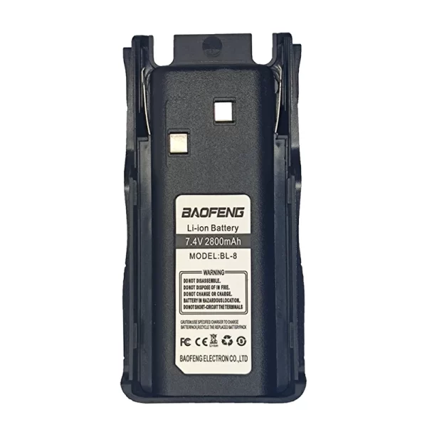 BAOFENG GT-5 Battery Li-ion 7.4V 2800mAh For GT-5 GT-5TP Two Way Radios - Image 3