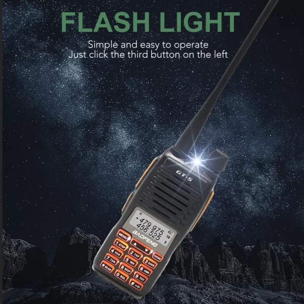 BAOFENG Newest Version GT-5 V2 10W 30KM Max Long Range Updated UV82 Handheld Radio - Image 4