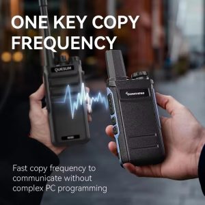 QuanSheng TG-A1 Slim Light Mini Walkie Talkie UHF 400-470Mhz FRS/PMR446 License Free