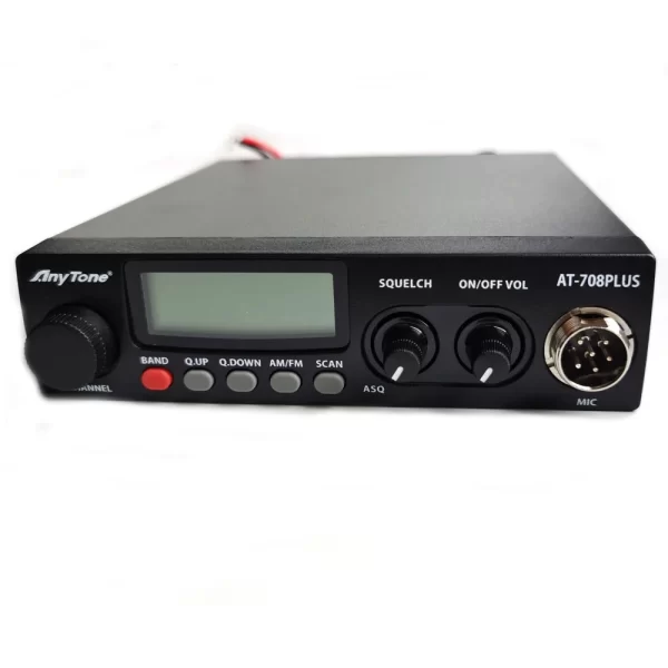 Anytone AT-708 Plus CB Radio 24.265-29.655MHz AM FM 27MHz Mobile Radio Station Communciator 8W 11 Meter Radio - Image 2