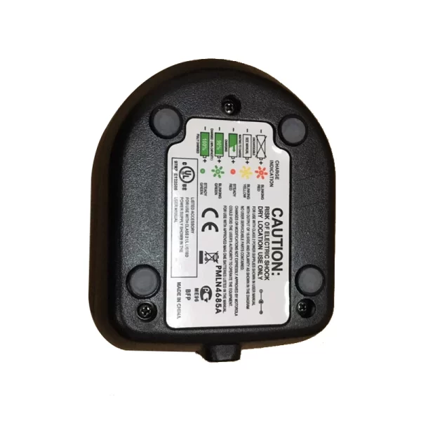 Rapid Battery Charger Charging Dock with Adaptor for Motorola Mag One A8 A6 A8D A8i BPR40 Radios - Image 2