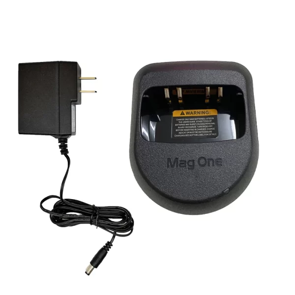 Rapid Battery Charger Charging Dock with Adaptor for Motorola Mag One A8 A6 A8D A8i BPR40 Radios