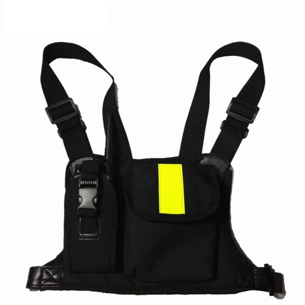 Universal Walkie Talkie Carry Case Chest Pocket - Image 3