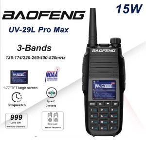 Baofeng UV-29 Pro Max Three Bands Amatuer Walkie Talkie