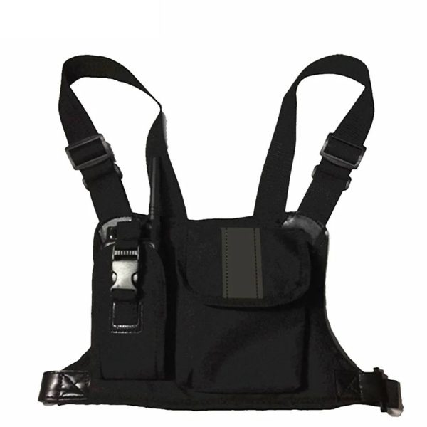 Universal Walkie Talkie Carry Case Chest Pocket