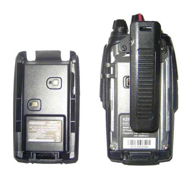 Kenwood UVF-1 Turbo UHF VHF Dual Band Handheld Two Way Radio - Image 3
