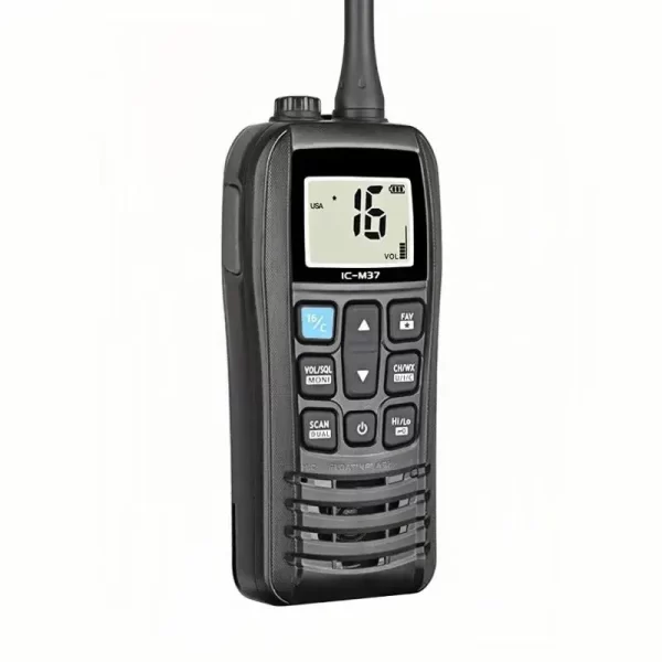 ICOM IC-M37 Handheld VHF Marine Radio Waterproof Portable Walkie Talkie - Image 5