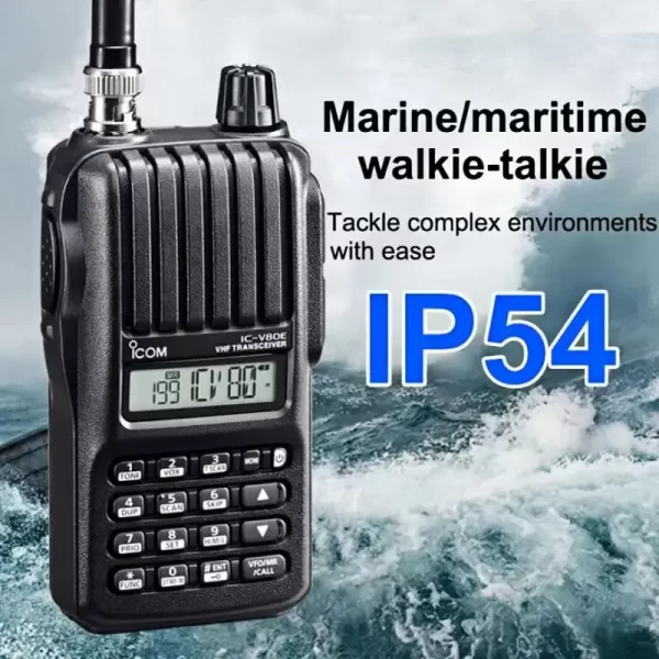 ICOM IC-V80E VHF Portable Marine Transceiver - Image 2