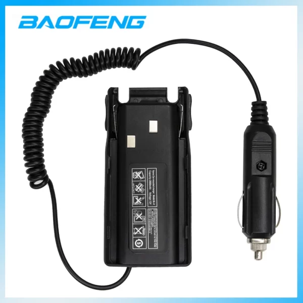 Baofeng UV-82 UV-82 UV-82L UV-8D UV-89 Portable Radios Car Charger Battery Eliminator