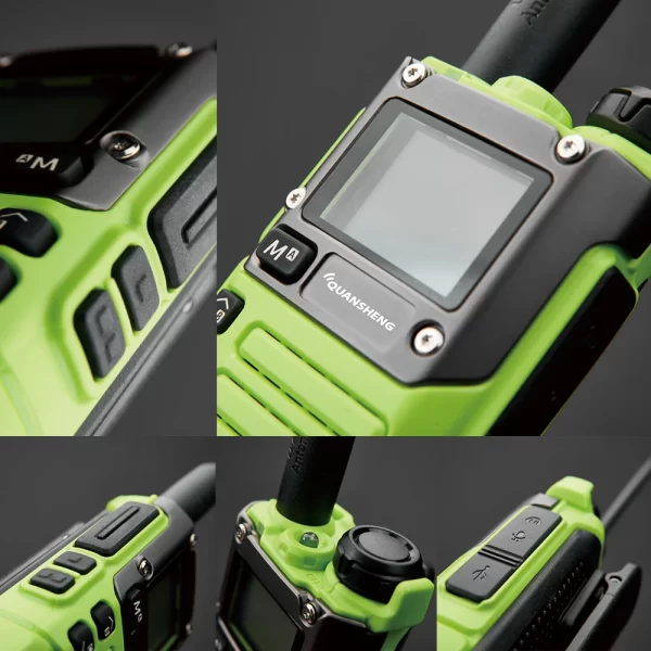 Quansheng UV-K6 Walkie Talkie 5W Green Air Band UHF VHF DTMF FM 50-600MHz NOAA Wireless Frequency Portable Transceivers - Image 6