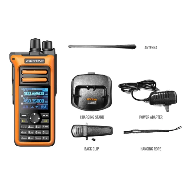 ZASTONE M10 10W Walkie Talkie Ham Amateur 2 Way Radio AM Air Aviation Band High Power Walkie-Talkie CTCSS FM Radio - Image 6