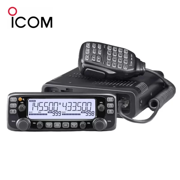 Upgraded ICOM IC-2730E Dual Band Vehicle Transceiver VHF/UHF Dual Band 50W FM Repeater Transceiver Car Mobile Radio Version of IC-2720H