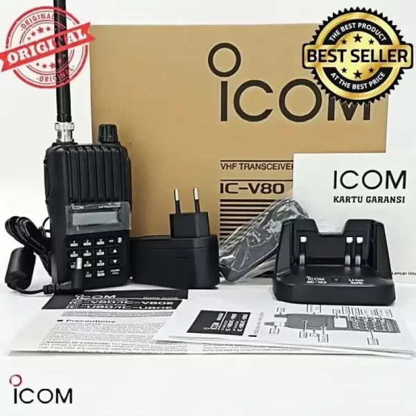 ICOM IC-V80E VHF Portable Marine Transceiver - Image 4