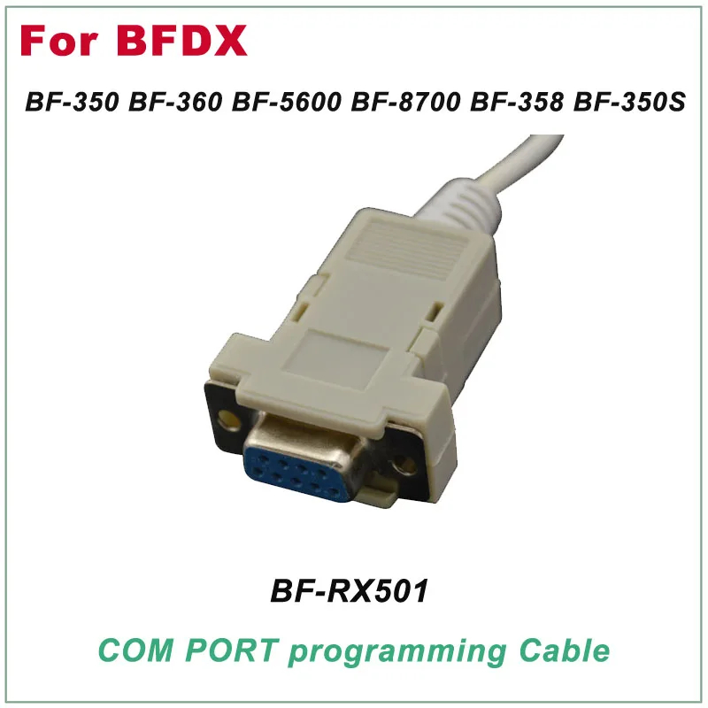 New Arrival BF-RX501 COM PORT PC Programming Cable for BFDX BF-350 BF ...