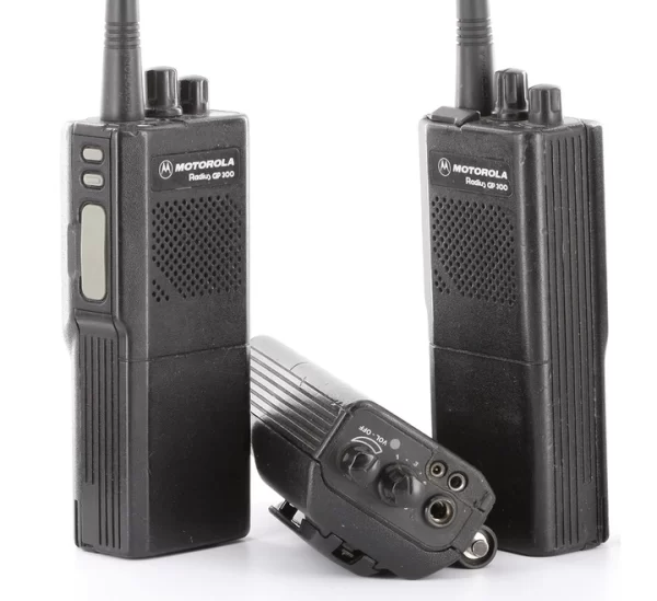 Motorola GP300 UHF VHF Handheld Walkie Talkie