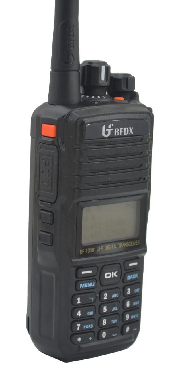BFDX BF-TD501 UHF VHF DMR Digital Portable Transceiver with Keypads - Image 2